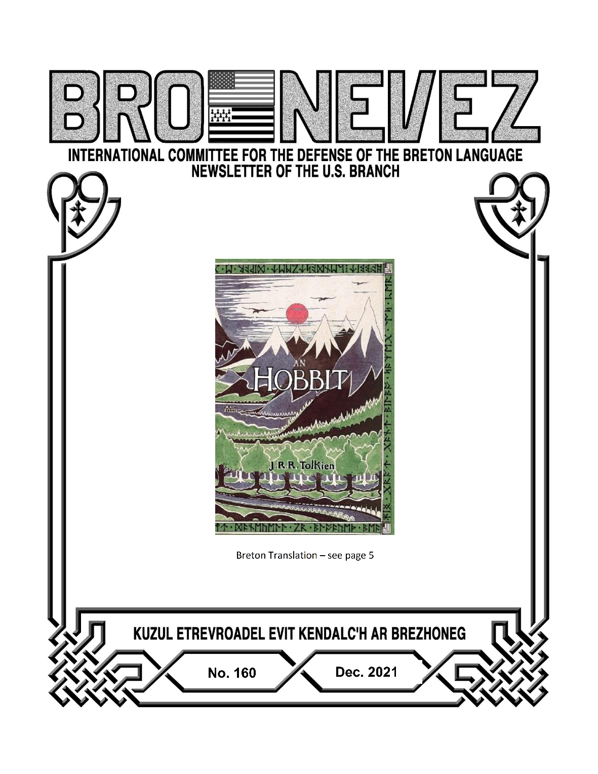 Bro Nevez (revue des bretons des USA) de décembre 2021 est disponible en ligne